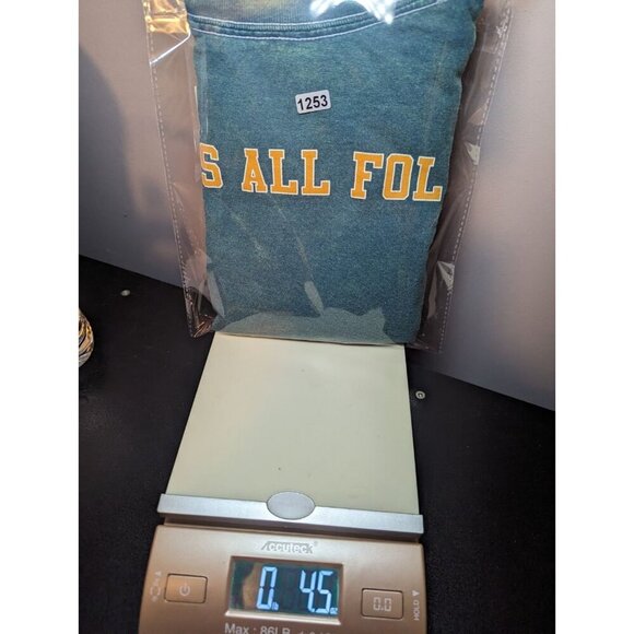 LOONEY TUNES Medium Crop TOP BUGS BUNNY TWEETY DAFFY T-Shirt Raw Hem Green - Picture 9 of 11